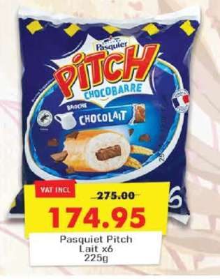 Pasquiet Pitch Lait x6 225g