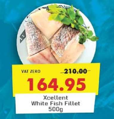 Xcellent White Fish Fillet 500g