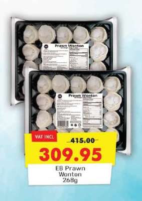EB Prawn Wonton 268g