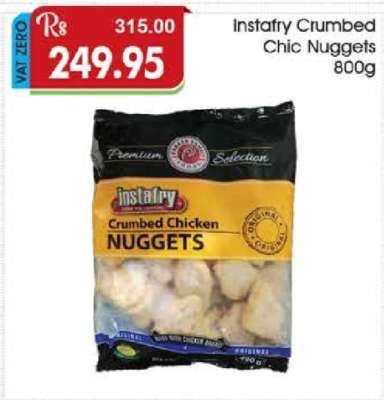 Instafry Crumbed Chic Nuggets 800g