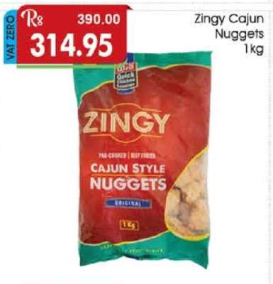 Zingy Cajun Nuggets 1kg
