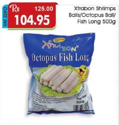 Xtrabon Shrimps Balls/Octopus Ball/Fish Long 500g