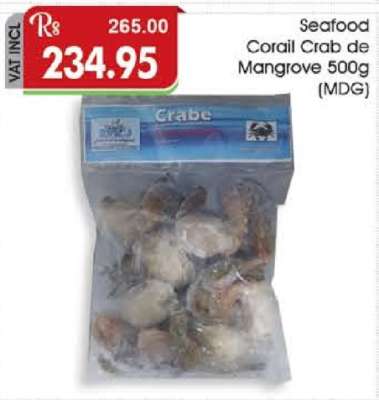 Seafood Corail Crab De Mangrove 500g (MDG)