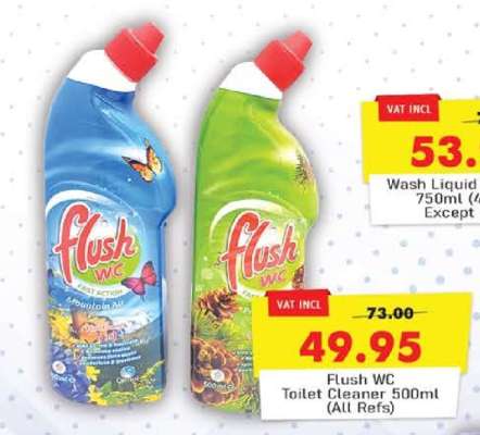 Flush WC Toilet Cleaner 500ml