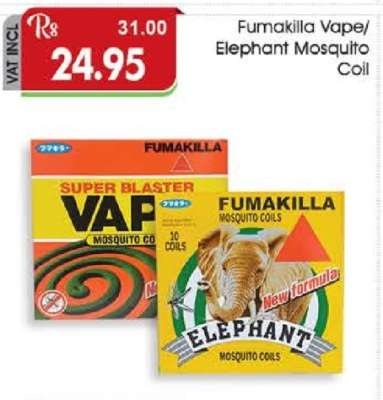 Fumakilla Vape/Elephant Mosquito Coil