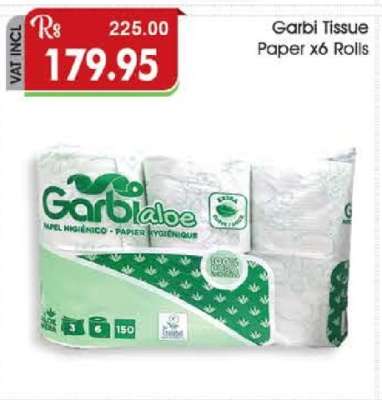 Garbi Tissue Paper x6 Rolls