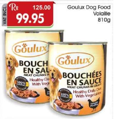 Goulux Dog Food Volaille 810g