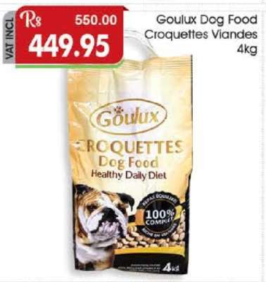 Goulux Dog Food Croquettes Viandes 4kg