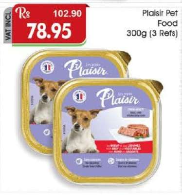 Plaisir Pet Food