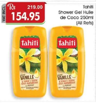 Tahiti Shower Gel Huile de Coco 250ml