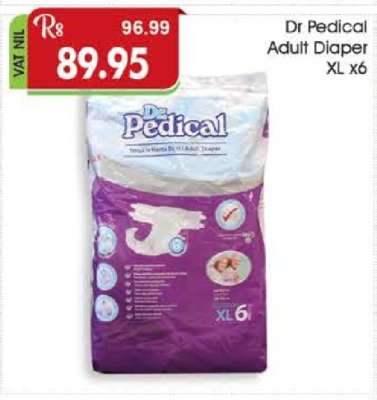 Dr Pedical Adult Diaper XL X6