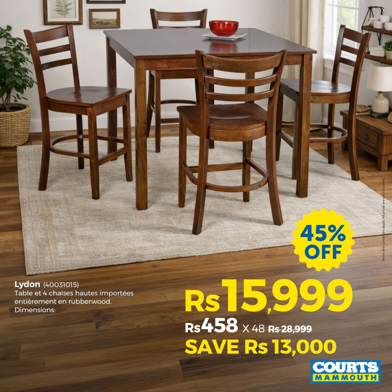 Courts Mammouth catalogue - 20.03.2026 - 2.04.2026. Page 1