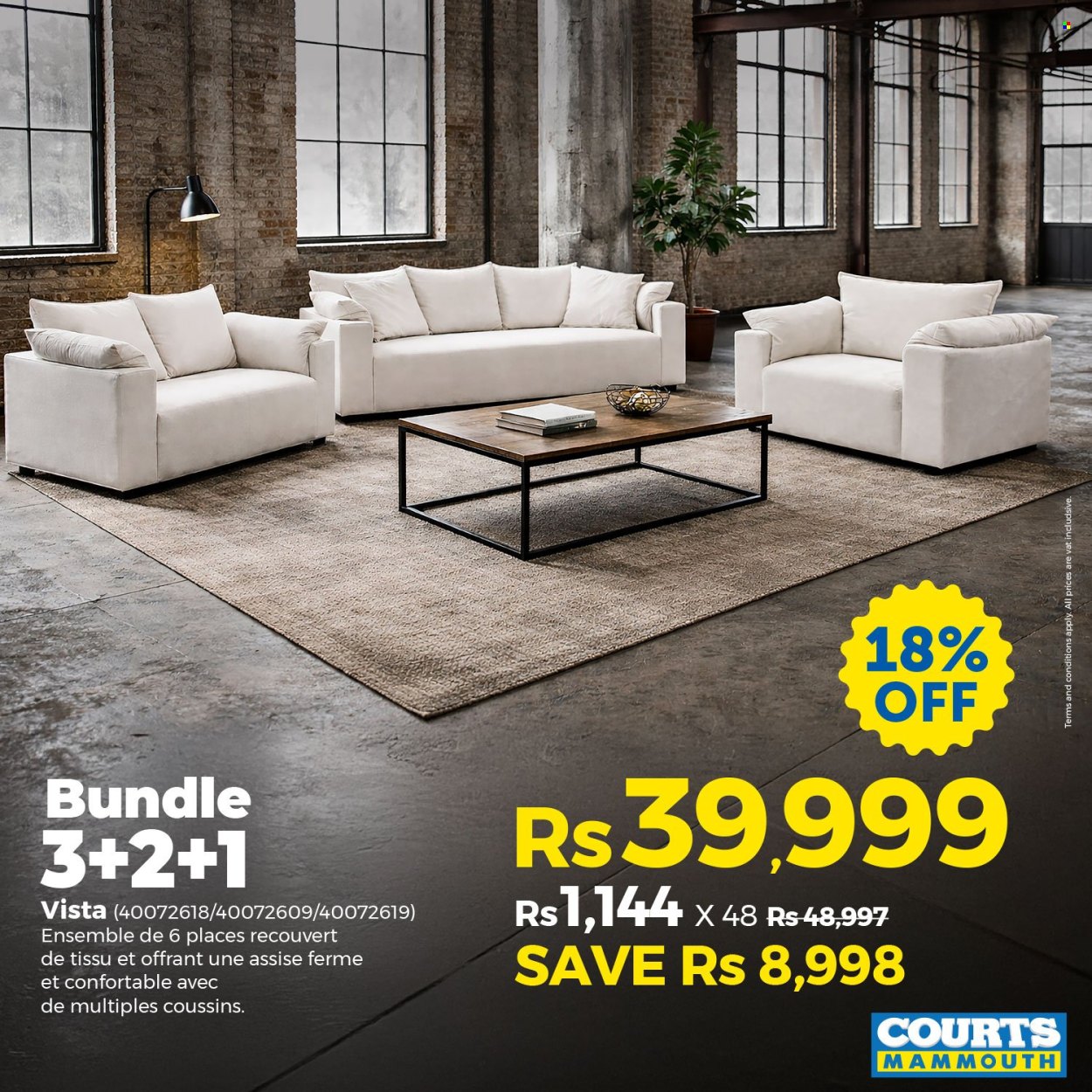 Courts Mammouth catalogue - 20.03.2026 - 2.04.2026. Page 4