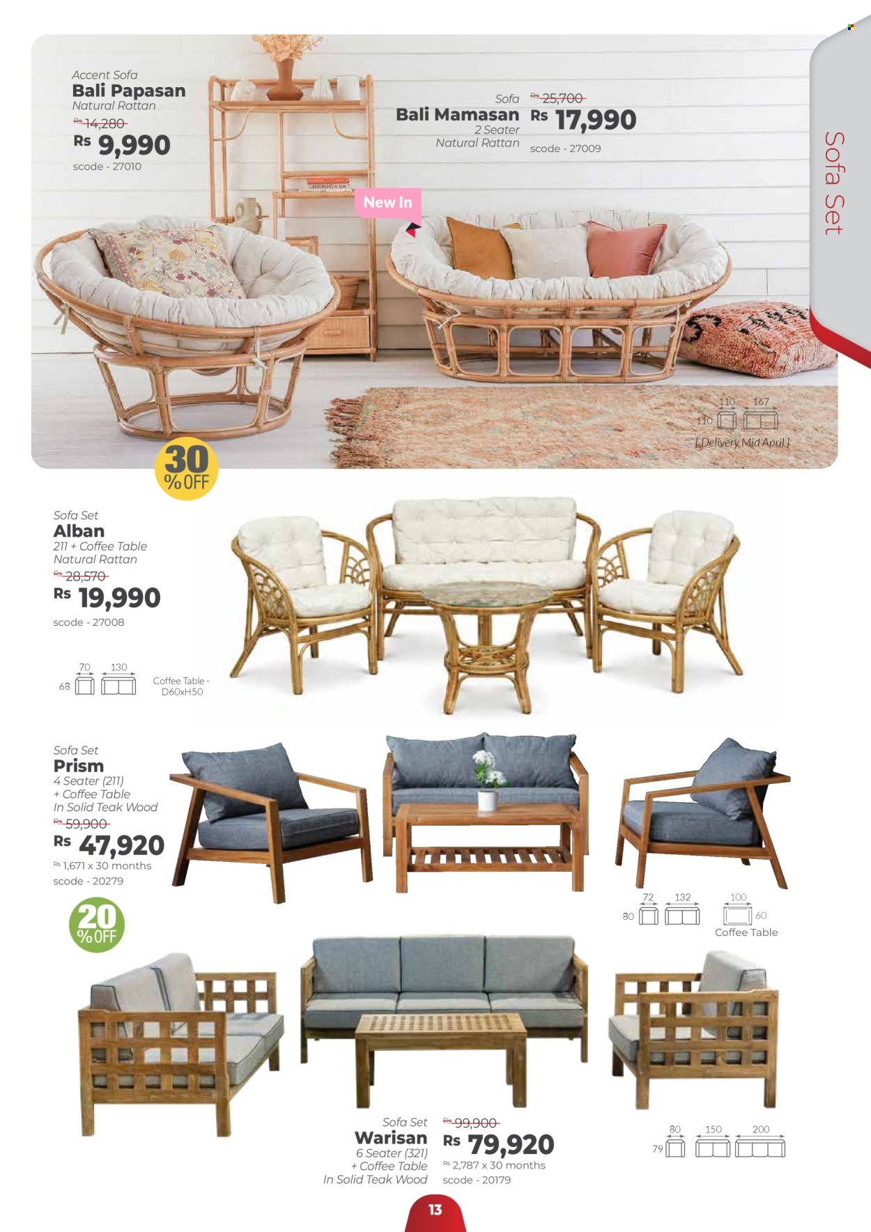 Teak World catalogue - 21.03.2026 - 30.04.2026. Page 13