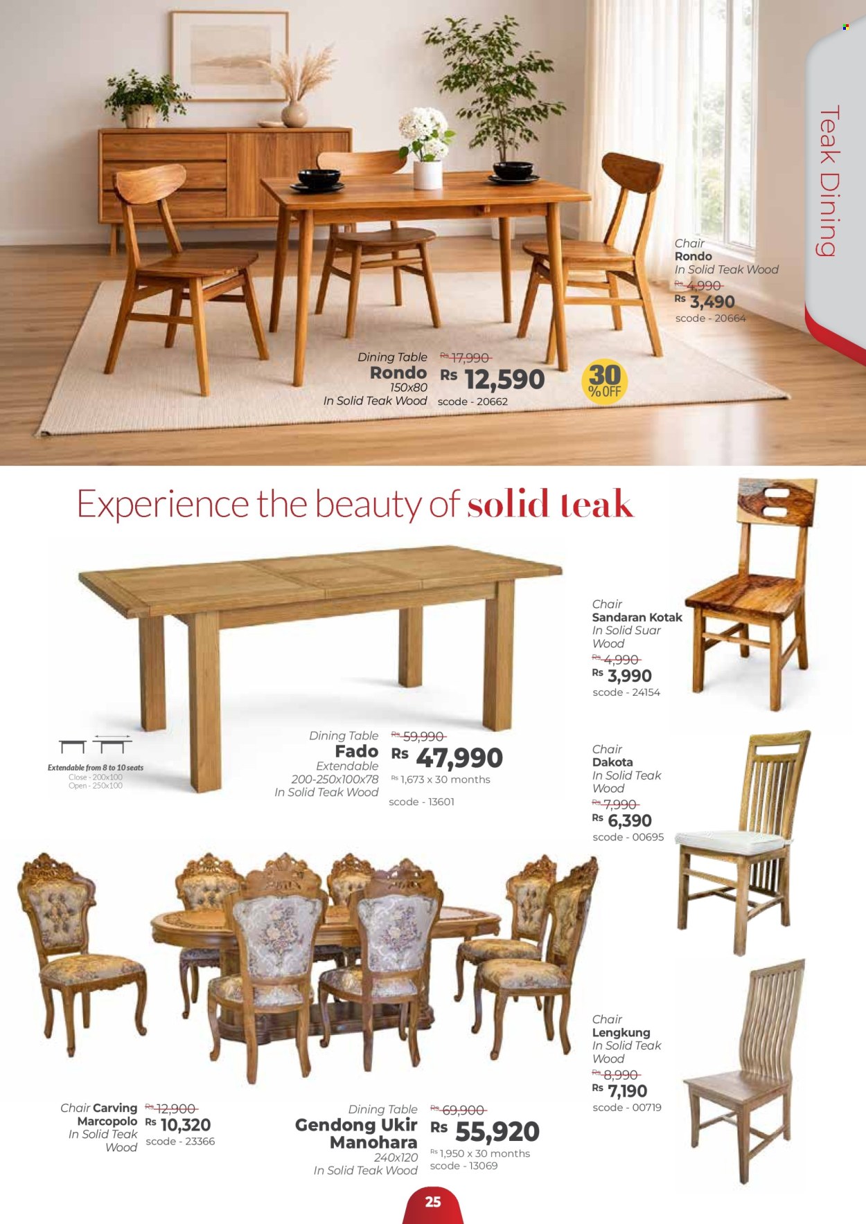 Teak World catalogue - 21.03.2026 - 30.04.2026. Page 25
