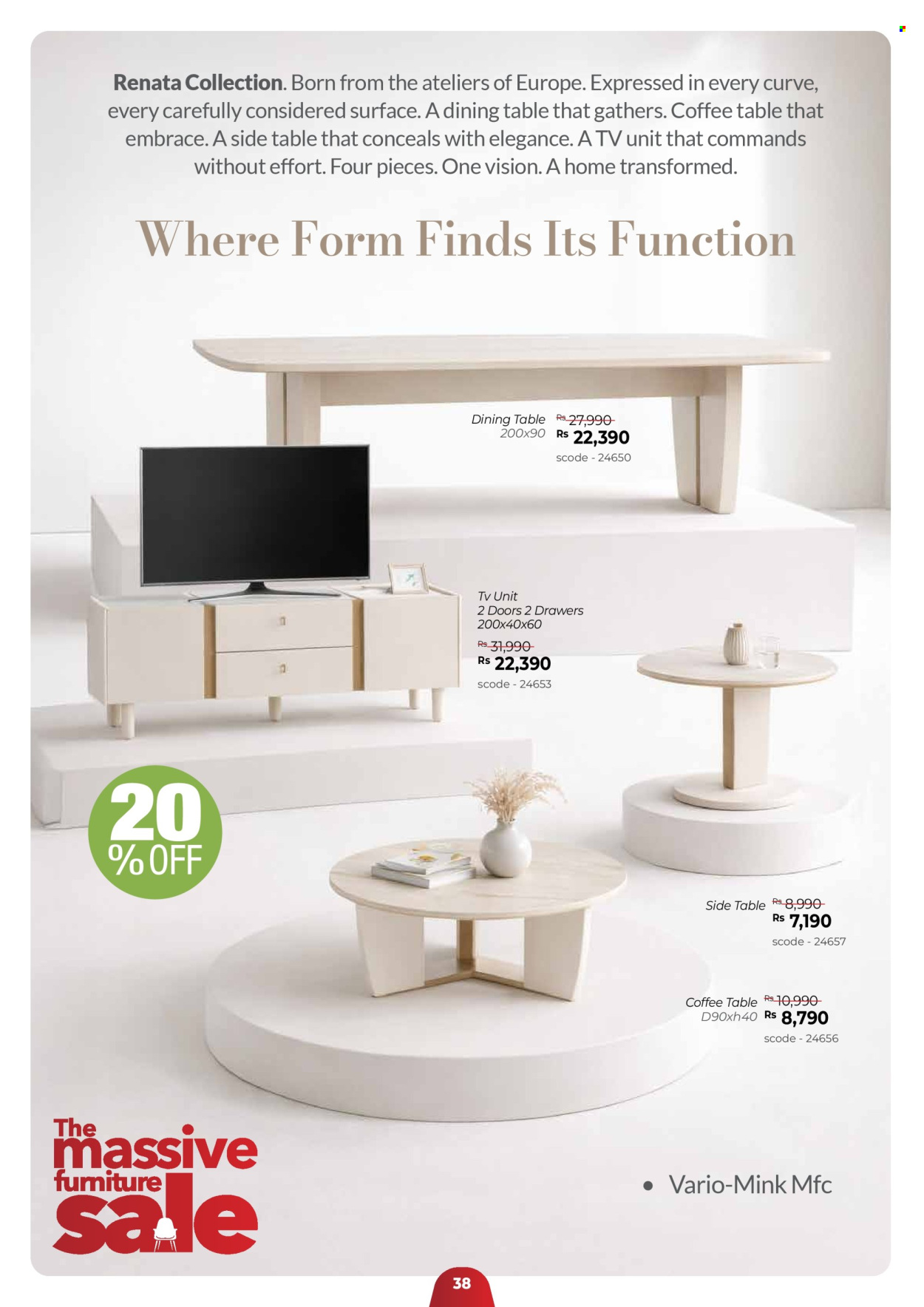 Teak World catalogue - 21.03.2026 - 30.04.2026. Page 38