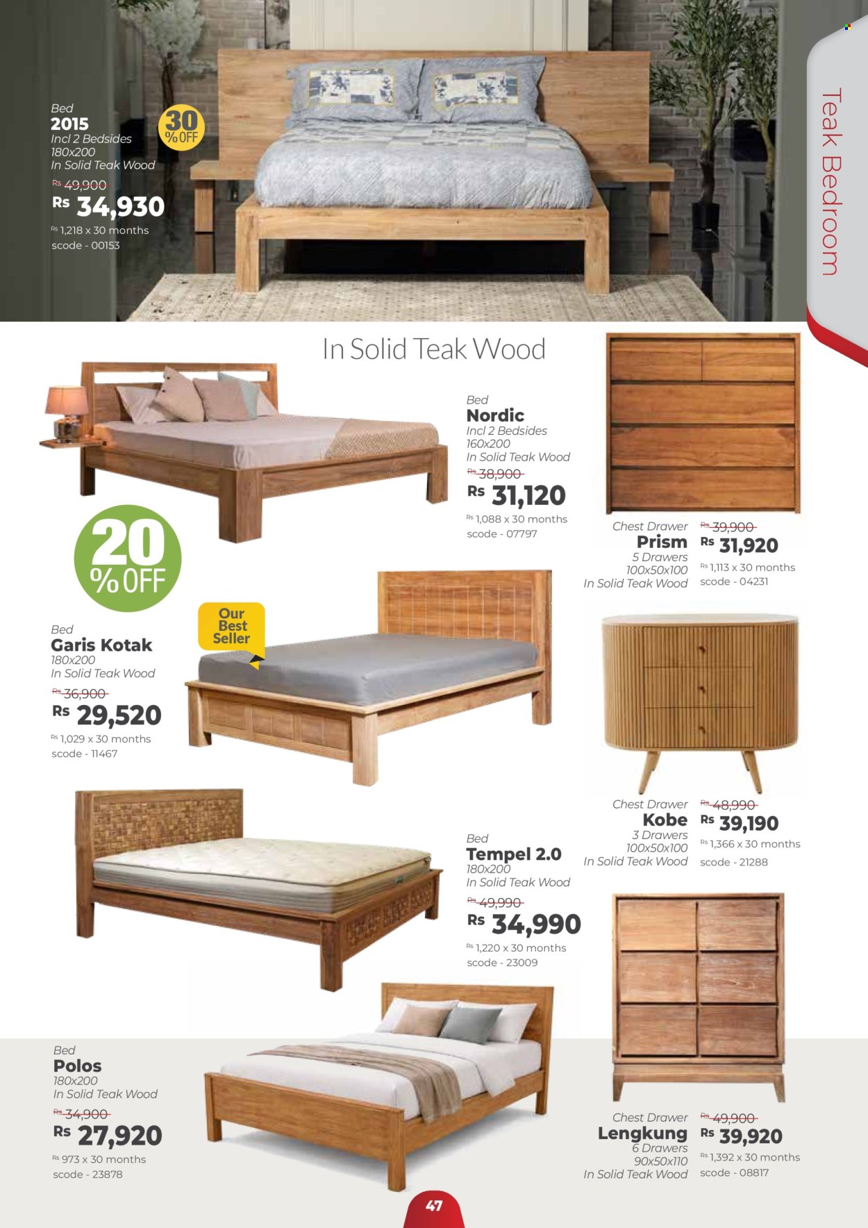 Teak World catalogue - 21.03.2026 - 30.04.2026. Page 47