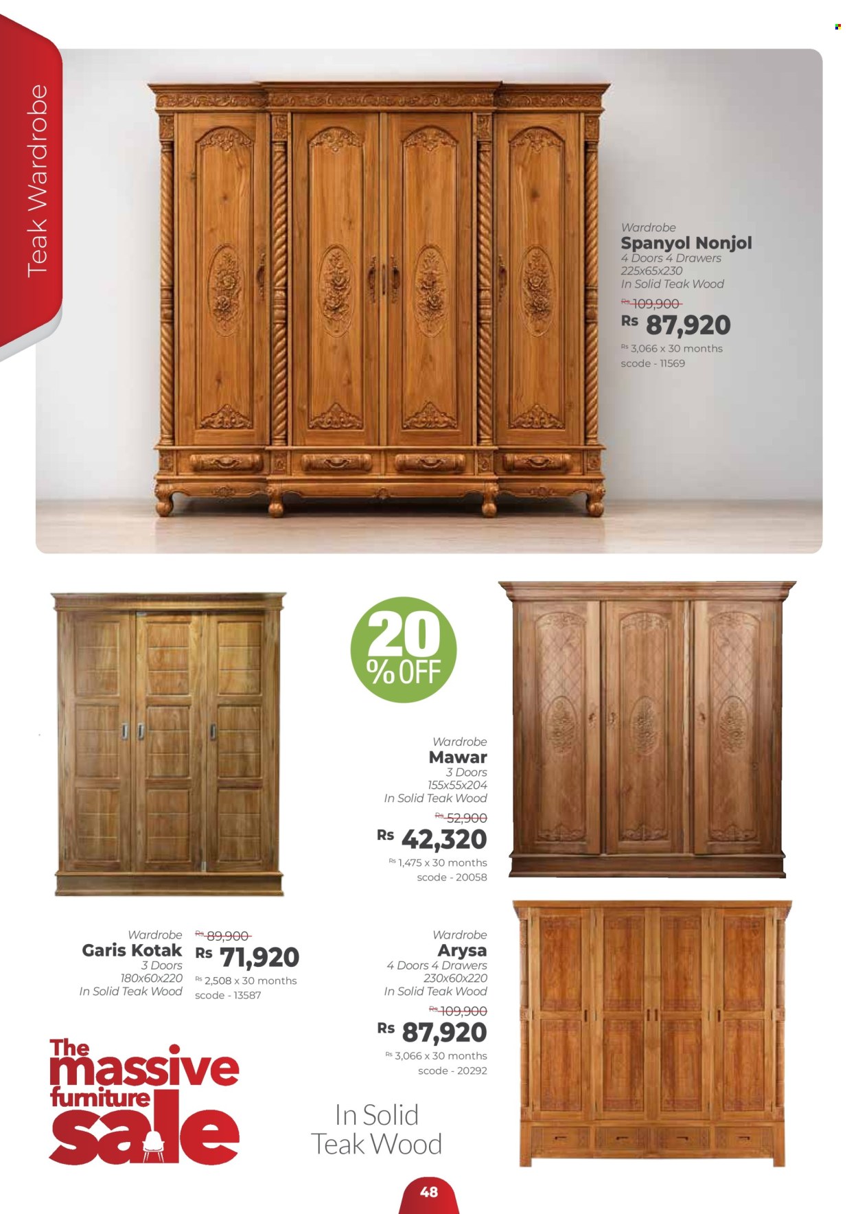 Teak World catalogue - 21.03.2026 - 30.04.2026. Page 48