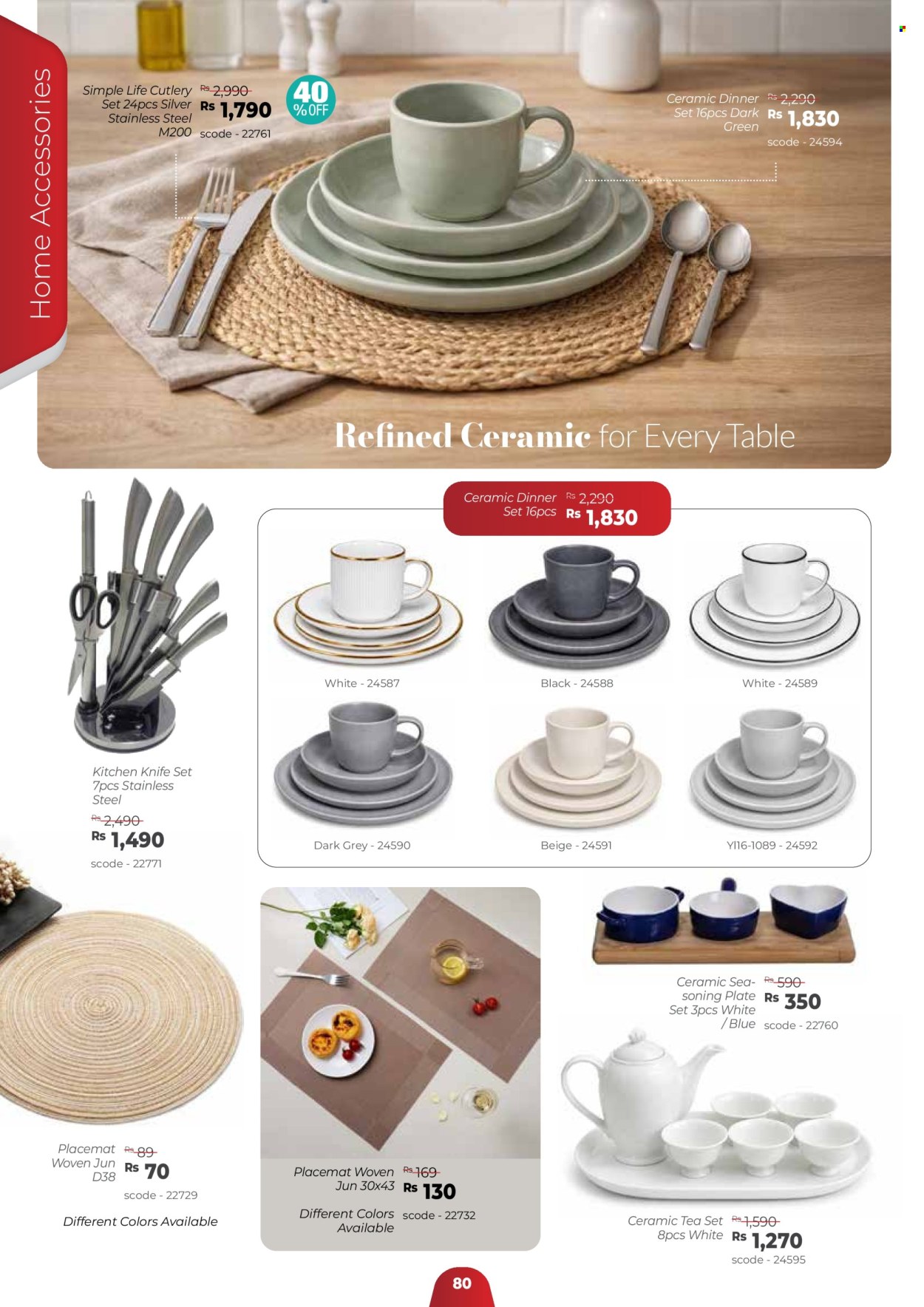 Teak World catalogue - 21.03.2026 - 30.04.2026. Page 80