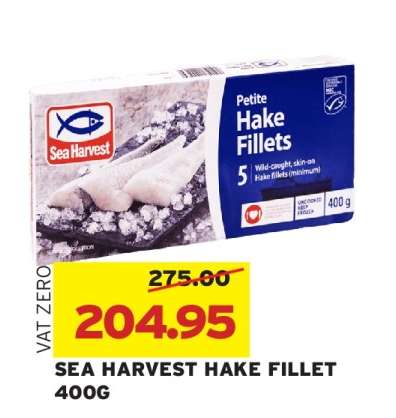Sea Harvest Hake Fillet 400g
