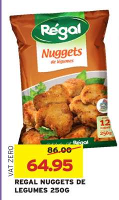 REGAL NUGGETS DE LEGUMES 250G