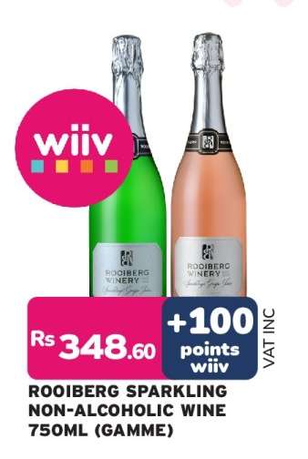 ROOIBERG SPARKLING NON-ALCOHOLIC WINE 750ML (GAMME)