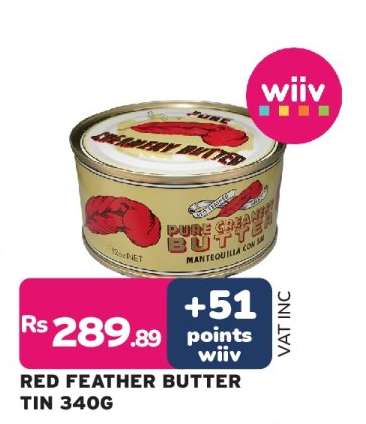 Red Feather Butter Tin 340g