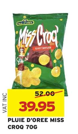 PLUIE D'OREE MISS CROQ 70G