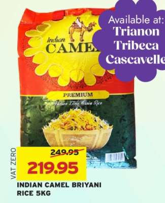 INDIAN CAMEL BRIYANI RICE 5KG