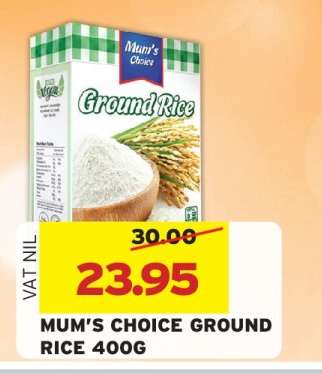 Mum’s Choice Ground Rice - 400g