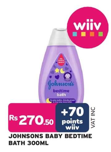 JOHNSONS BABY BEDTIME BATH 300ML