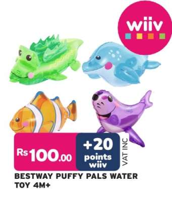 BESTWAY PUFFY PALS WATER TOY 4M+