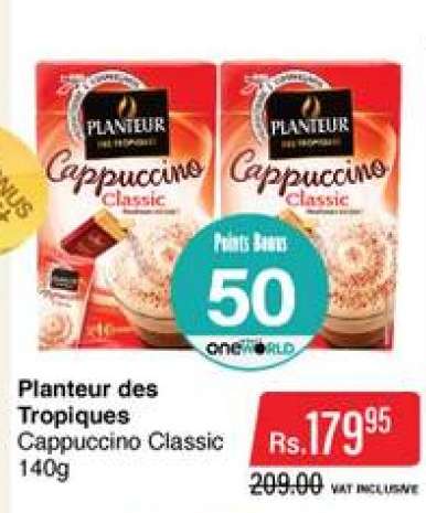 Planteur des Tropiques Cappuccino Classic 140g