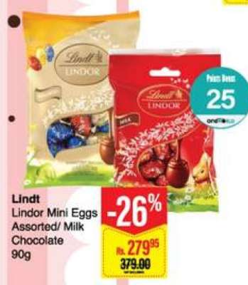 Lindt Lindor Mini Eggs Assorted/ Milk Chocolate