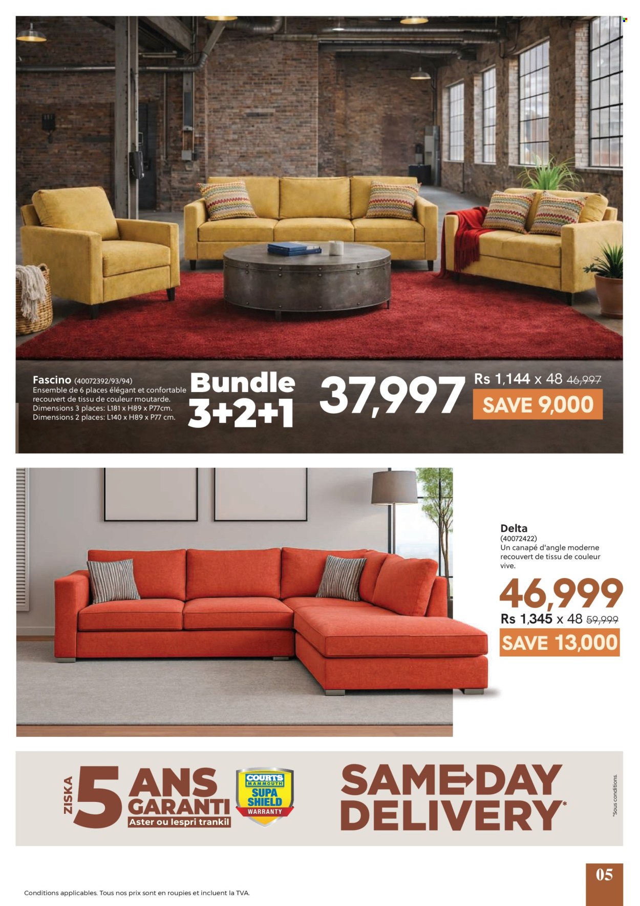 Courts Mammouth catalogue - 23.03.2026 - 23.04.2026. Page 5