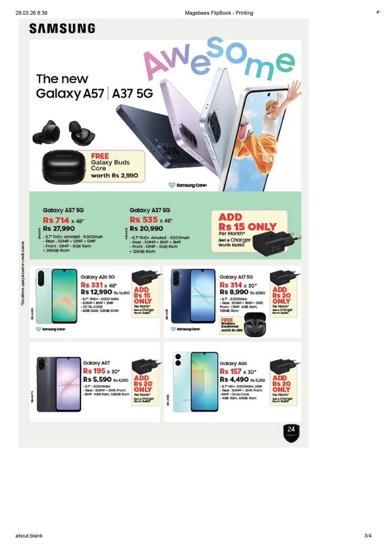 Galaxy catalogue - 28.03.2026 - 5.04.2026. Page 3
