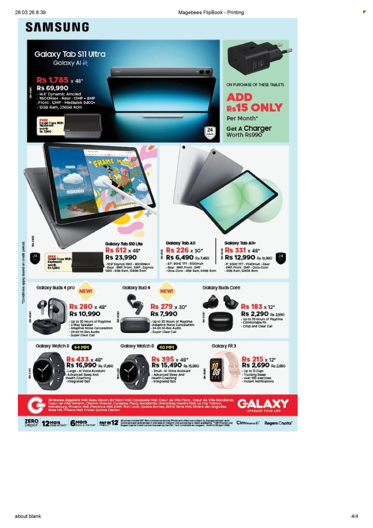 Galaxy catalogue - 28.03.2026 - 5.04.2026. Page 4