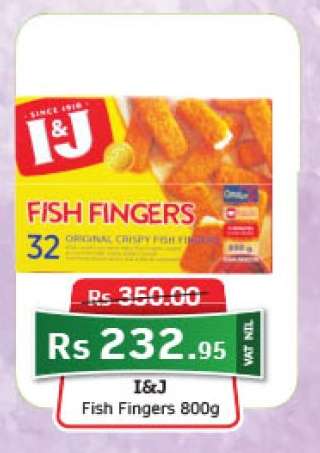 I&J Fish Fingers 800g