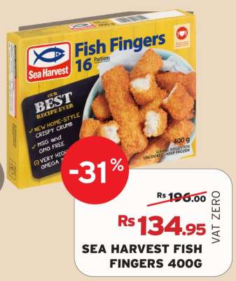 Sea Harvest Fish Fingers 400g