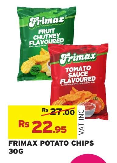FRIMAX POTATO CHIPS 30G