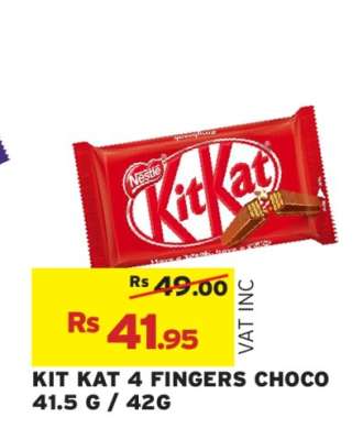 KIT KAT 4 FINGERS CHOCO