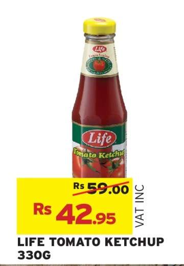 LIFE TOMATO KETCHUP