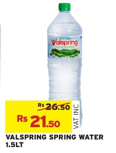VALSPRING SPRING WATER 1.5LT