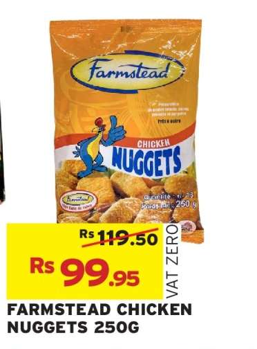 Farmstead Chicken Nuggets 250G