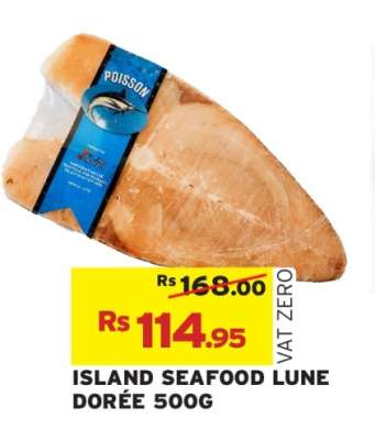 ISLAND SEAFOOD LUNE DOREE 500G