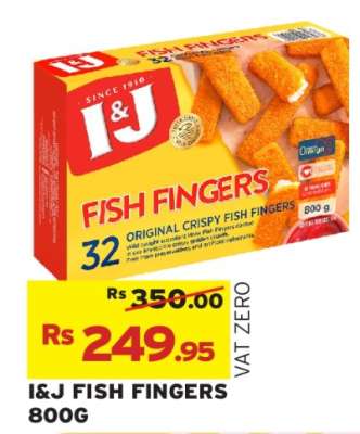 I&J Fish Fingers 800g