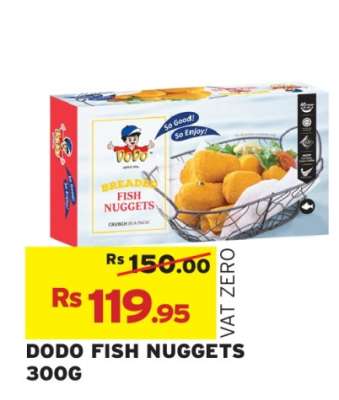 Dodo Fish Nuggets 300g