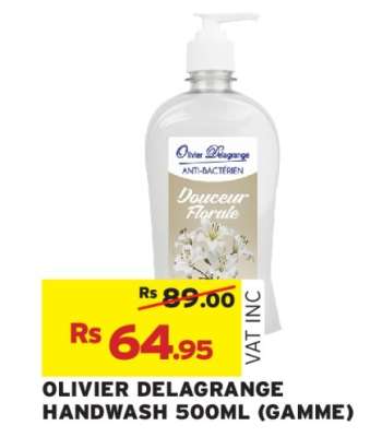 OLIVIER DELAGRANGE HANDWASH 500ML (GAMME)