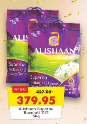 Alishaan Superba Basmati 1121 5kg