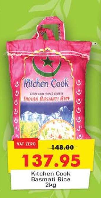 Kitchen Cook Basmati Rice 2kg